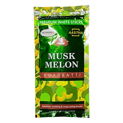 Aastha Premium White Stick Muskmelon Agarbatti