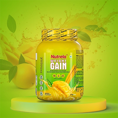 Patanjali Nutrela Weight Gain (Mango Flavour)