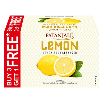 Patanjali Lemon Body Cleanser 125G (B3G1 Free)