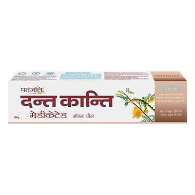 Patanjali Dant Kanti Medicated Oral Gel Toothpaste