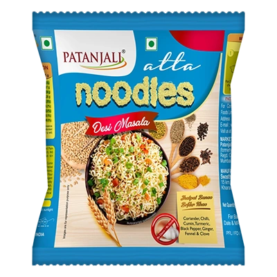 Patanjali Atta Noodles Desi Masala 