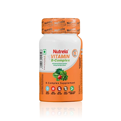 Patanjali Nutrela Vitamin B Complex 30 Capsules (Pack of 1)