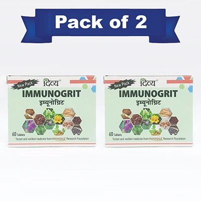Combo - Divya Immunogrit 60 N (Pack of 2)