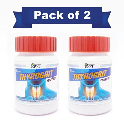 Combo Divya Thyrogrit Tablet 60 N (Pack of 2)