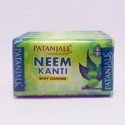 Patanjali Neem Kanti Body Cleanser (4x1) 45 G
