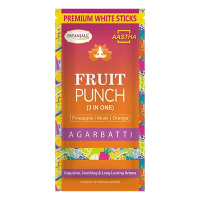 Aastha Premium White Stick Fruitpunch Agarbatti