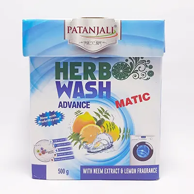 Patanjali Herbo Wash Advance Matic Detergent Powder