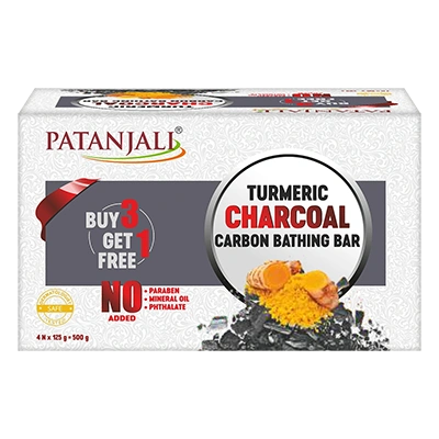 Turmeric Charcoal Bathing Bar 125g (B3 G1)