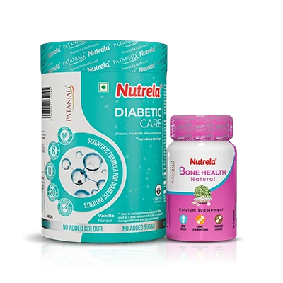 Patanjali Nutrela Diabetic Care + Bone Health (Combo)