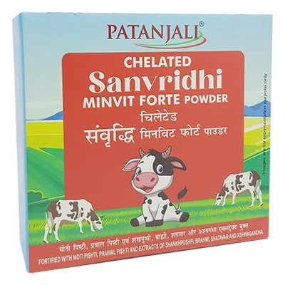 Patanjali Chelated Sanvridhi Minvit Forte Powder