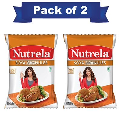 Patanjali Soya Bari Chura Granuals 1 kg (Pack of 2)